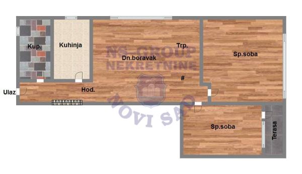 Slika 10 - Trosoban stan na prodaju, 68m2, 211.150€